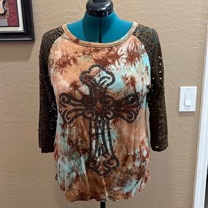 Pretty Tye Dye Blouse